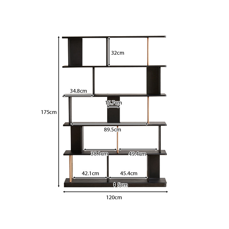 Arlo 120cm FAS-Graded Solid American Oak Wood Multi-Purpose Bookshelf/Bookcase