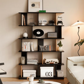 Arlo 120cm FAS-Graded Solid American Oak Wood Multi-Purpose Bookshelf/Bookcase