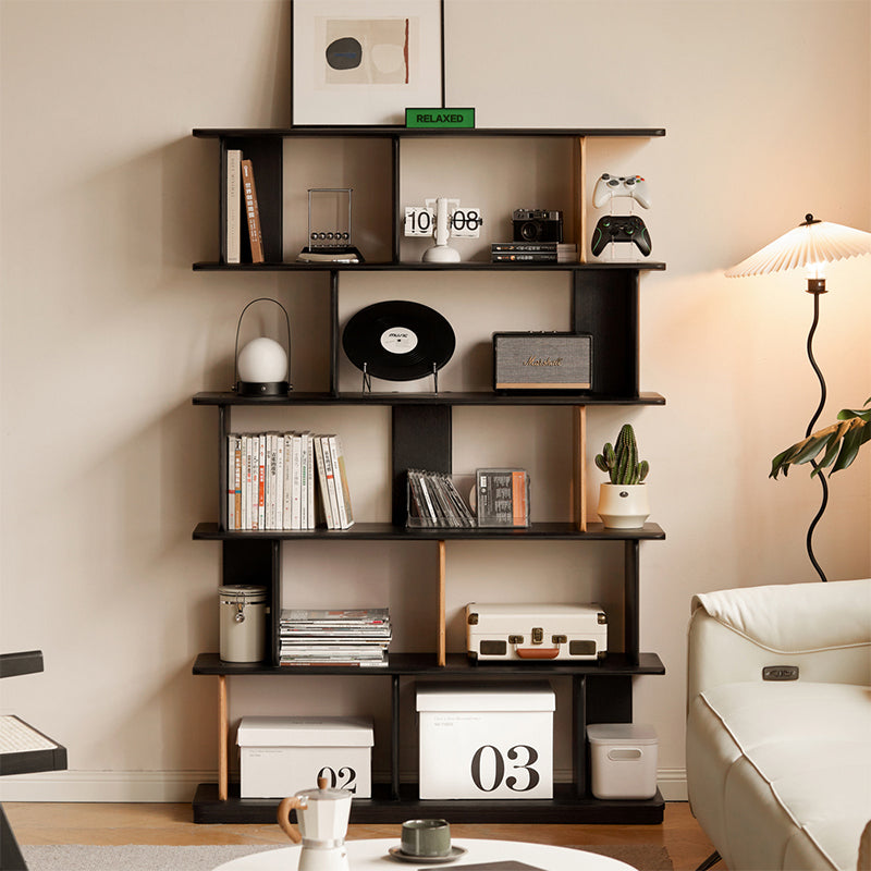 Arlo 120cm FAS-Graded Solid American Oak Wood Multi-Purpose Bookshelf/Bookcase