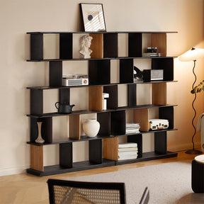 Arlo 120cm FAS-Graded Solid American Oak Wood Multi-Purpose Bookshelf/Bookcase