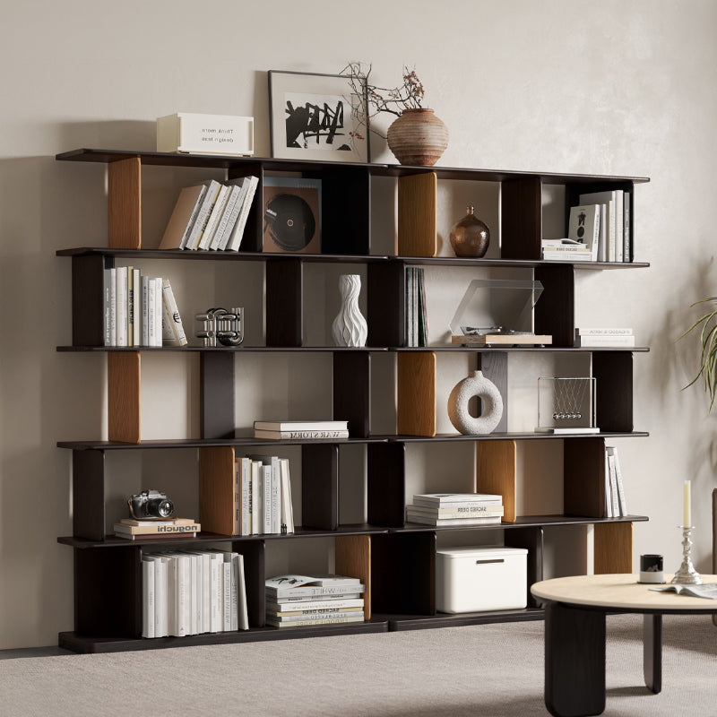 Arlo 120cm FAS-Graded Solid American Oak Wood Multi-Purpose Bookshelf/Bookcase