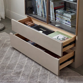 Colin FAS-Graded Solid Liriodendron Wood Bookcase Display Shelf & Storage