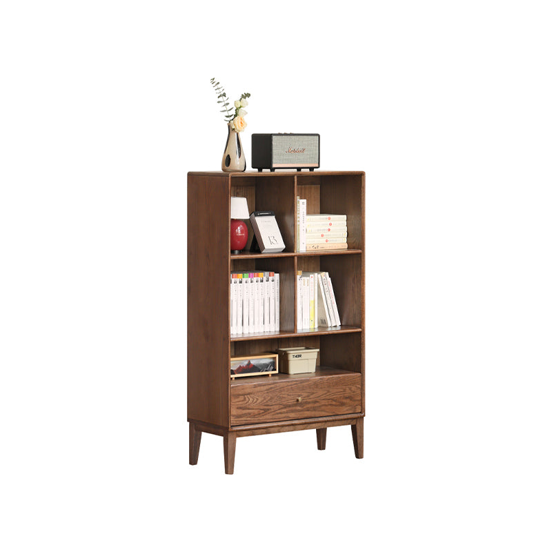 Carol FAS-Graded Solid American Oak Wood Bookcase Display Shelf & Storage Multiple Size