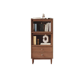 Florence FAS-Graded Solid American Oak Wood Flip-door Bookcase Display Shelf & Storage Multiple Size/Color