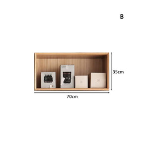 Gregory FAS-Graded Solid Ash Wood Bookcase Display Shelf/Storage Cabinet