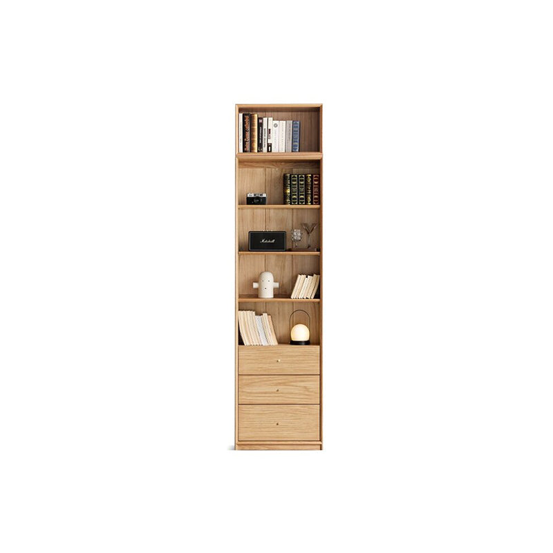 Gregory FAS-Graded Solid Ash Wood Bookcase Display Shelf/Storage Cabinet
