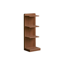 Lucian 4-Tier/5-Tier FAS-Graded Solid American Oak Wood Floor Bookcase Bookshelf/Storage Rack Multiple Color