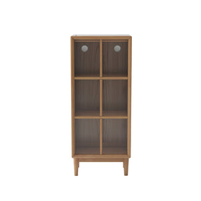 Zoey Rubberwood Bookcase Display Shelf/Storage Cabinet