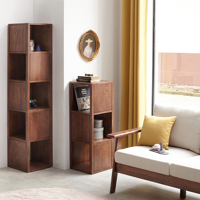 Sidney 1.01m/1.67m FAS-Graded Solid American Oak Wood Floor Bookcase Bookshelf/Storage Rack