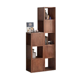 Sidney 1.01m/1.67m FAS-Graded Solid American Oak Wood Floor Bookcase Bookshelf/Storage Rack