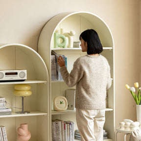 Janet FAS-Graded Solid Liriodendron Wood Bookcase Bookshelf/Storage Rack Multiple Size