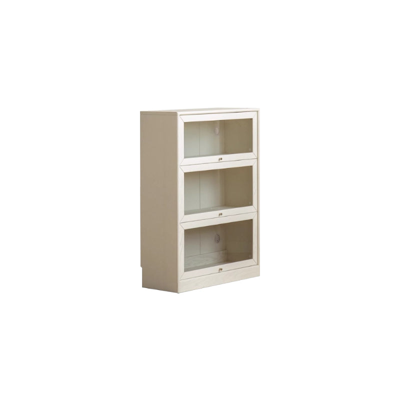 Jared FAS-Graded Solid American Oak Wood Floor-standing Bookcase Bookshelf/Storage Rack With Light Multiple Size