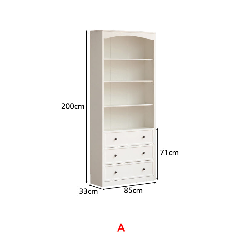 Lindsay 0.85m Rubberwood Bookcase Display Shelf/Storage Cabinet
