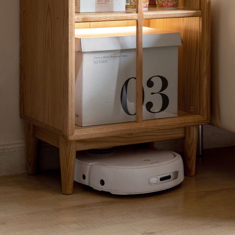 Zoey 0.5m FAS-Graded Solid American Oak Wood Bookcase Display Shelf/Storage Cabinet