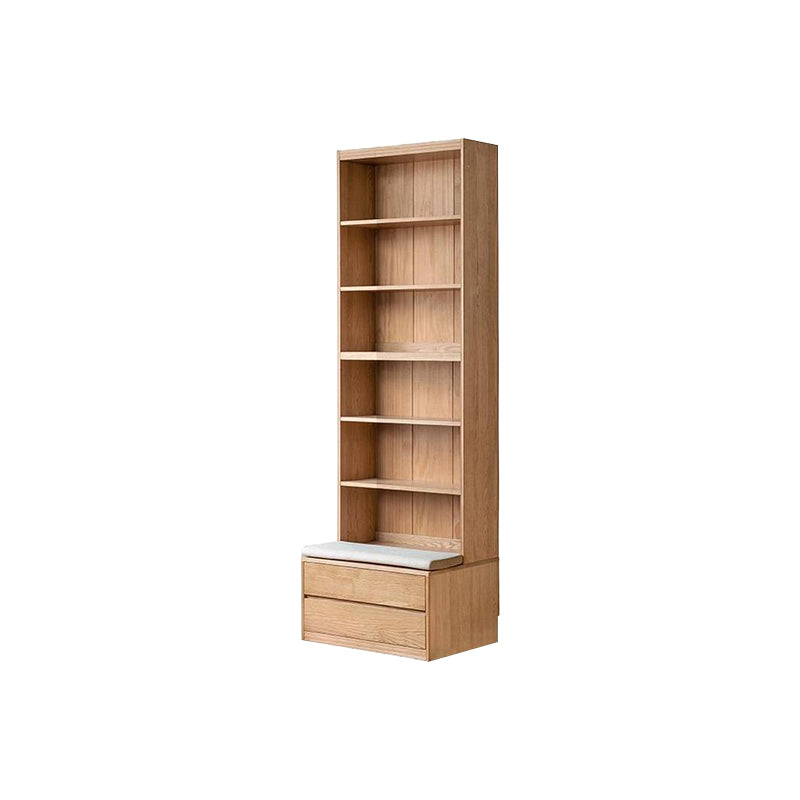 Eugene FAS-Graded Solid Ash Wood Bookcase Modular Display Shelf & Storage Multiple Size