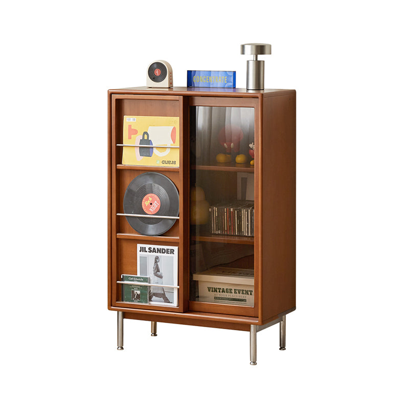 Regina FAS-Graded Solid Liriodendron Wood Bookcase Display Shelf/Storage Cabinet