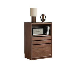 Heidi 70cm FAS-Graded Solid Black Walnut Wood Bookcase Display Shelf/Storage Cabinet