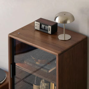 Jaden 50cm FAS-Graded Solid Black Walnut Wood Bookcase Display Shelf/Storage Cabinet