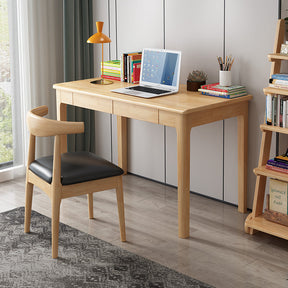 wooden desk