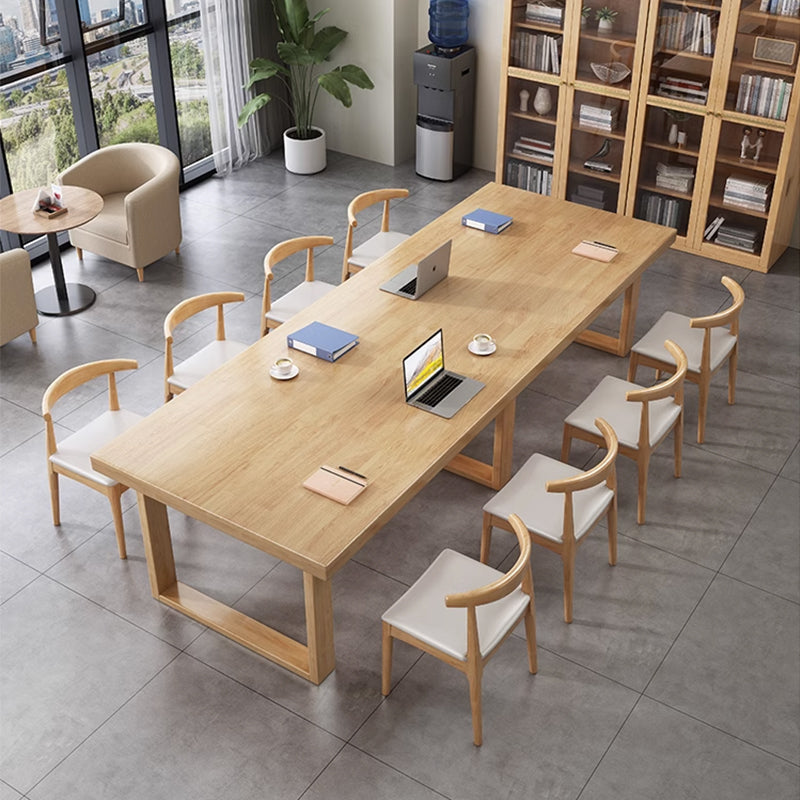 solid wood dining table