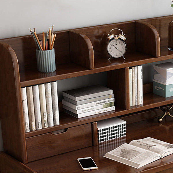 Ave Walnut Solid Rubberwood Study Desk With Drawers OZSD OZ Study Desks ave-walnut-solid-rubberwood-study-desk-with-drawers-ozsd-oz-study-desks