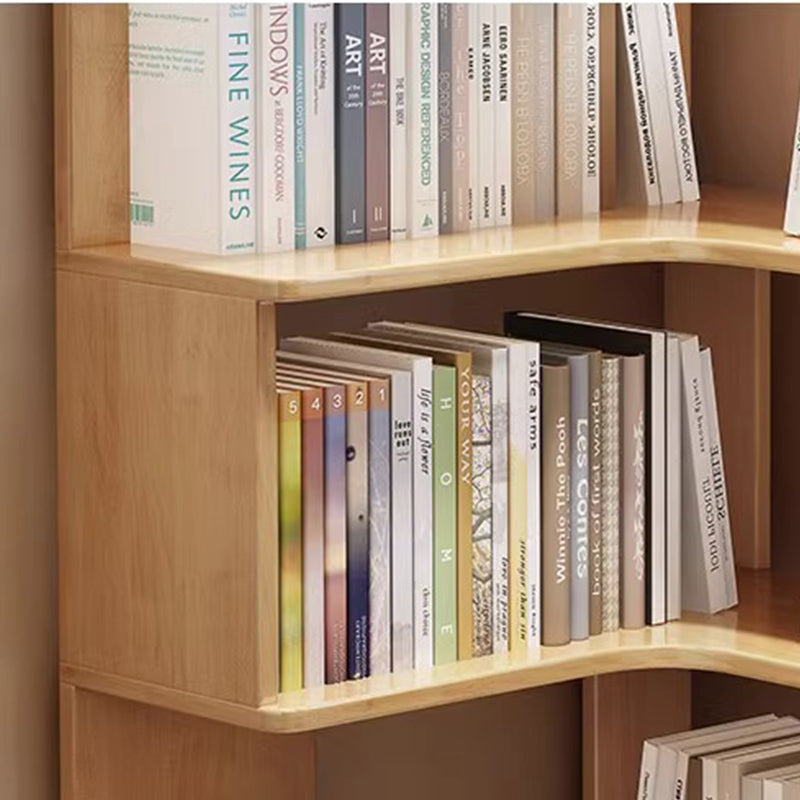 Ossab Solid Wood Corner Shelf/Bookcase/Showcase/Rubberwood