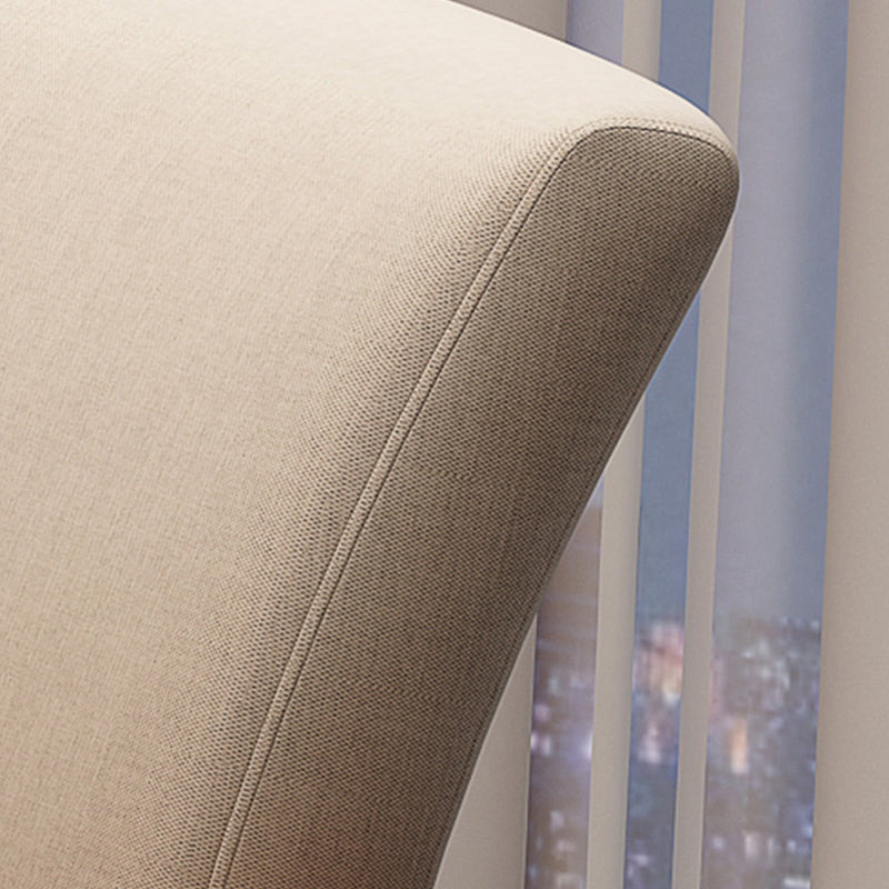 Pier Solid Timber Chair /Rubberwood/Cotton and Linen/Walnut