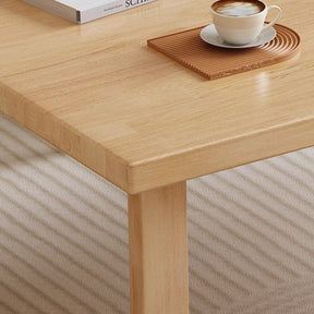 solid wood dining table