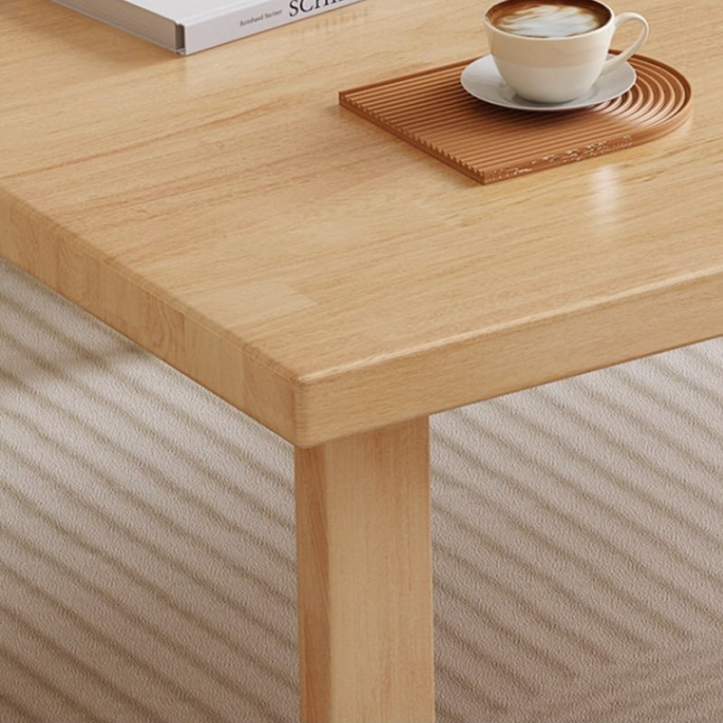 solid wood dining table