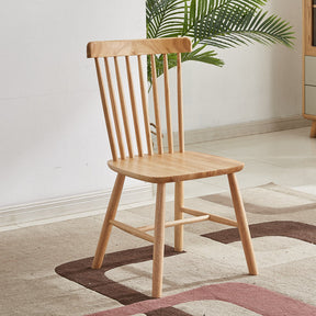 Lao Dining Chair/Solid wood legs/Minimalist/Winsor Chair/High Back